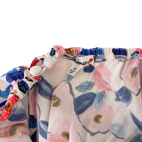 For Love and Lemons Gianna Midi Dress‎ Pink Print - Picture 8 of 9